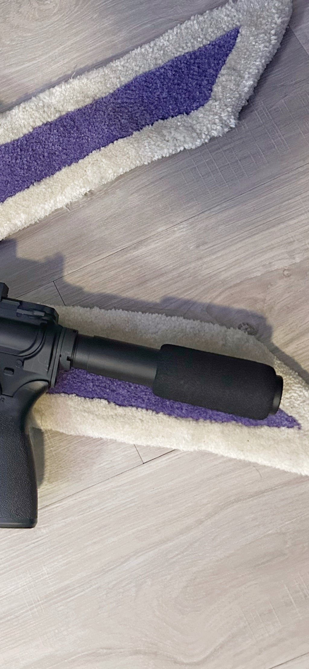 Tactical AR-15.223 5.56 Pistol Buffer Tube Cover Mil Spec Pistol Foam Pad Cover