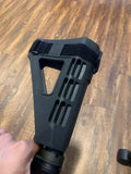 SB TACTICAL SBM4 AR PISTOL STABILIZING BRACE W/ BUFFER TUBE, BLACK - SBM4-01-SB