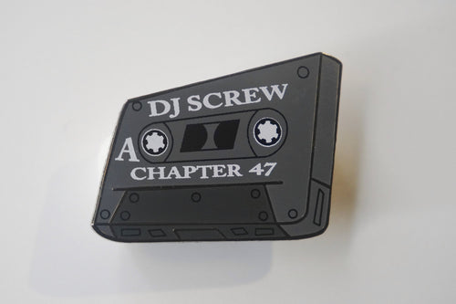 DJ Screw Tape Enamel Pin: H-Town Screwston Inspired