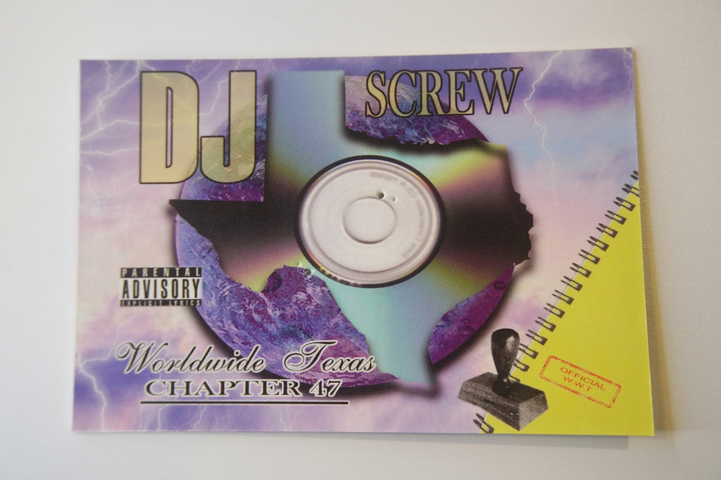 DJ Screw Tape Enamel Pin: H-Town Screwston Inspired