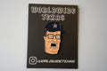 Hank Hill Astros Fitted Enamel Pin - King of the Hill Inspired
