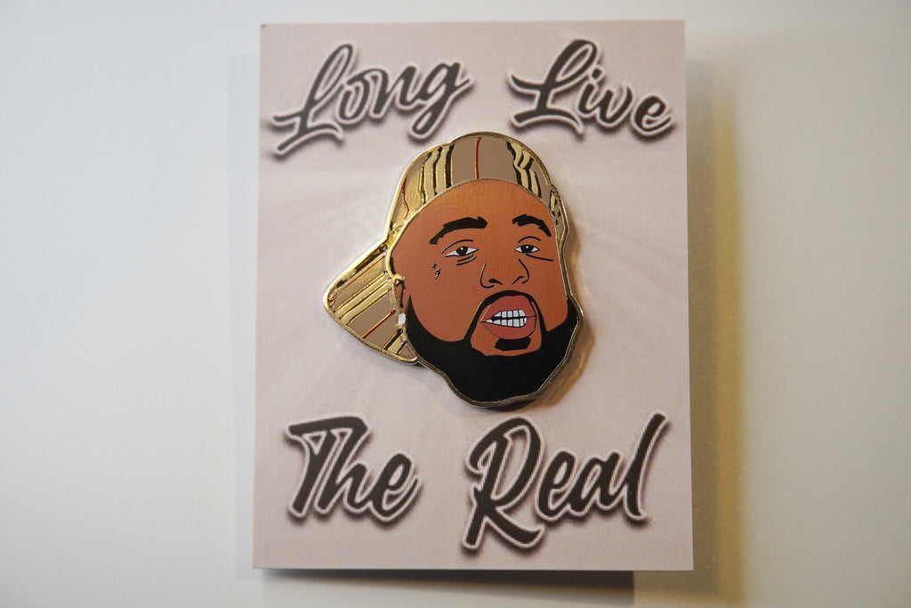 Osama pin mo3 dallas texas inspired fitted pin